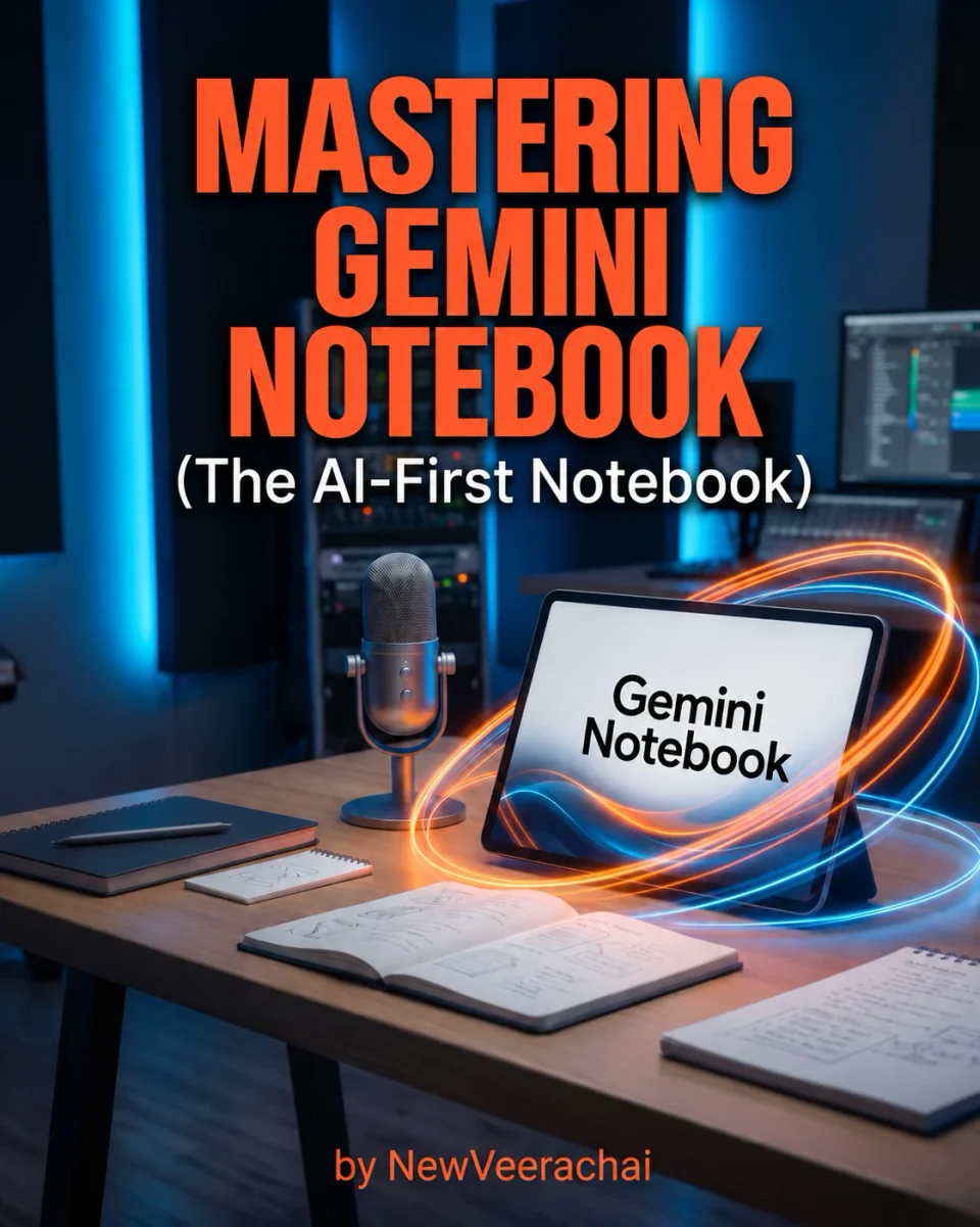 ปกคอร์ส Mastering Gemini Notebook