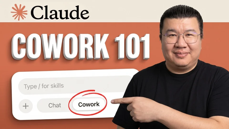 หน้าปกคลิป Claude Cowork 101